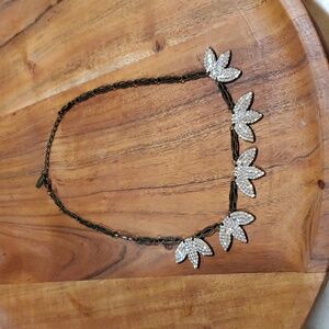 PLUNDER 20'' RHINESTONE NECKLACE